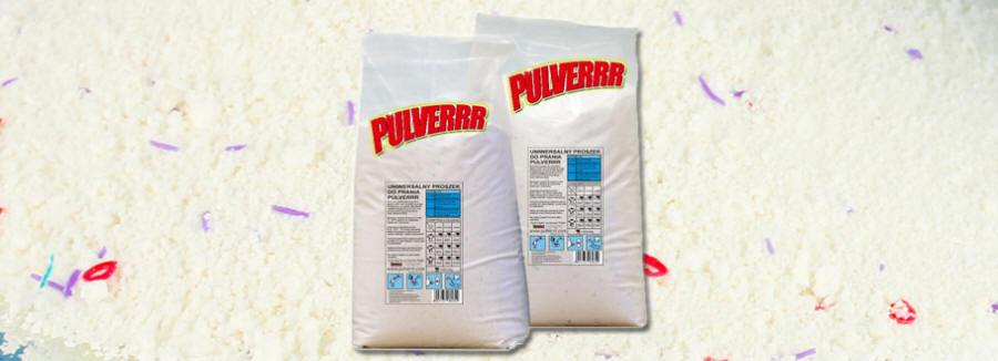 Qualitäts-Waschpulverproduktion in polnischen Fabriken